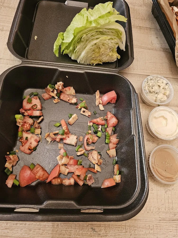 Candied Bacon Wedge Salad