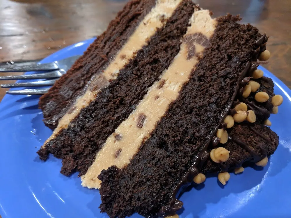 Peanut Butter Fudge Cake
